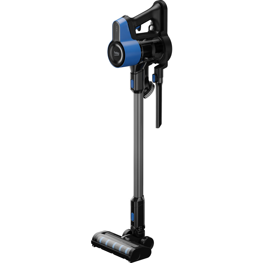 Beko Cordless Vacuum 110 Watt Black x Blue VRT 60221 VD. Beko Cordless Vacuum 110 Watt Black x Blue VRT 60221 VD.